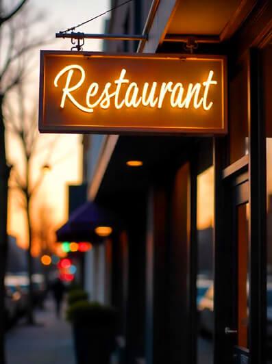 Restaurant Neon Signs