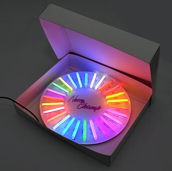  Colour Ring - LED Neon Colours (Voucher Included)