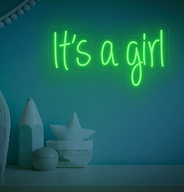 Baby Girl LED Neon Sign