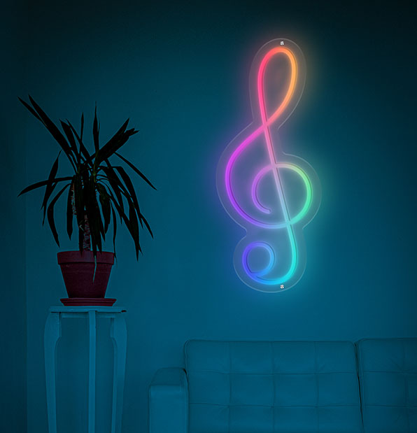 Music Flow-Mo Sign