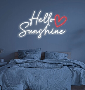 Hello Sunshine Neon Sign