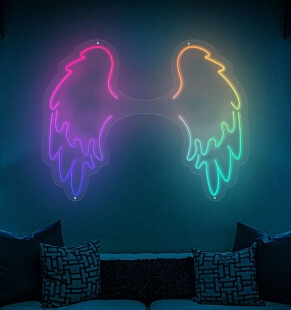Angel Wings Flow-Mo Sign